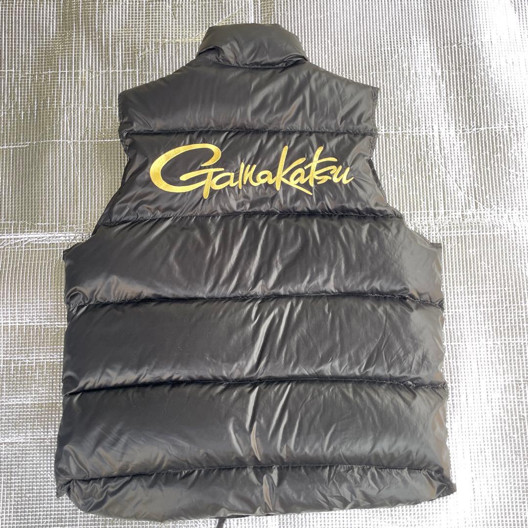 Gamakatsu がまかつ　ガマカツ ダウンベスト　サイズ LL 収納袋付き