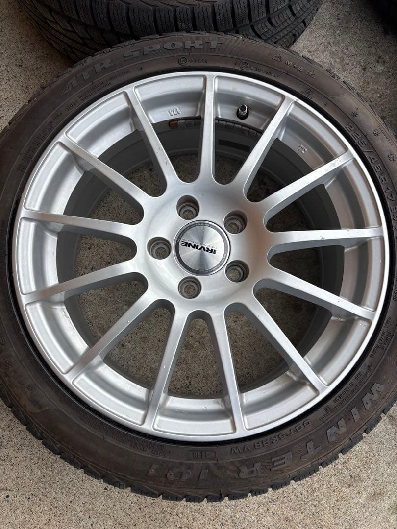 17インチ ホイールセット 4本　メルセデス・ベンツ　Cクラスカブリオレ