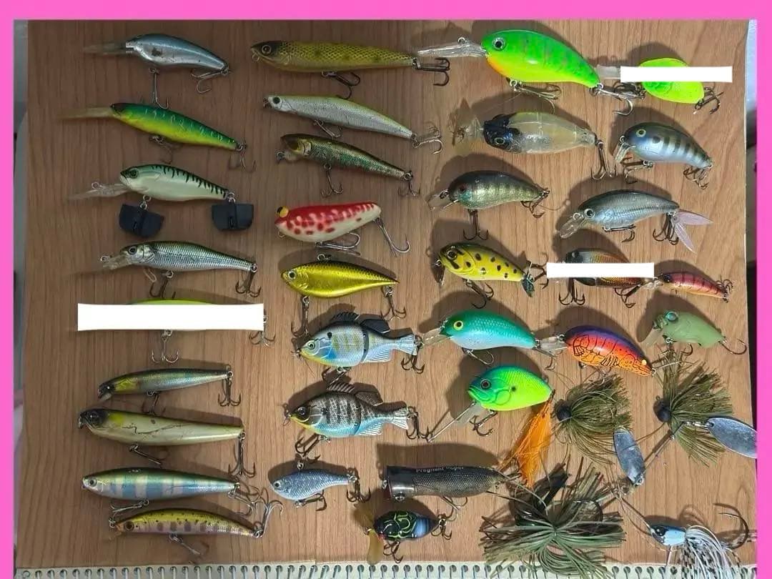 バス釣りルアー引退品まとめ売り