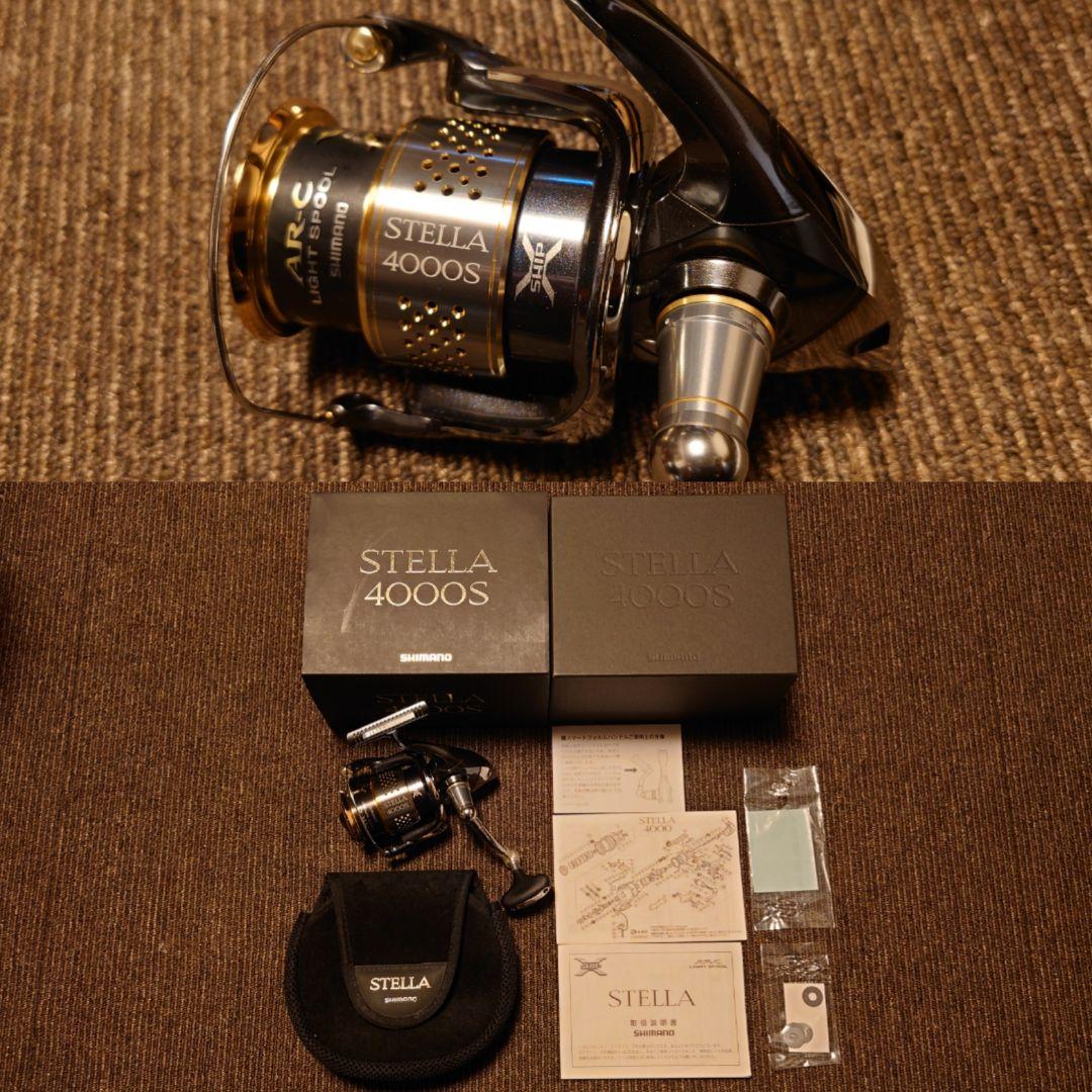 超希少実釣未使用シマノ 10 ステラ 4000S シングルハンドル 夢屋 IOS