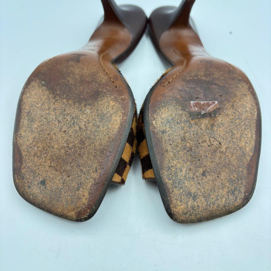 ルイヴィトン ダミエ ミュールサンダル レディース 0725-S6534h