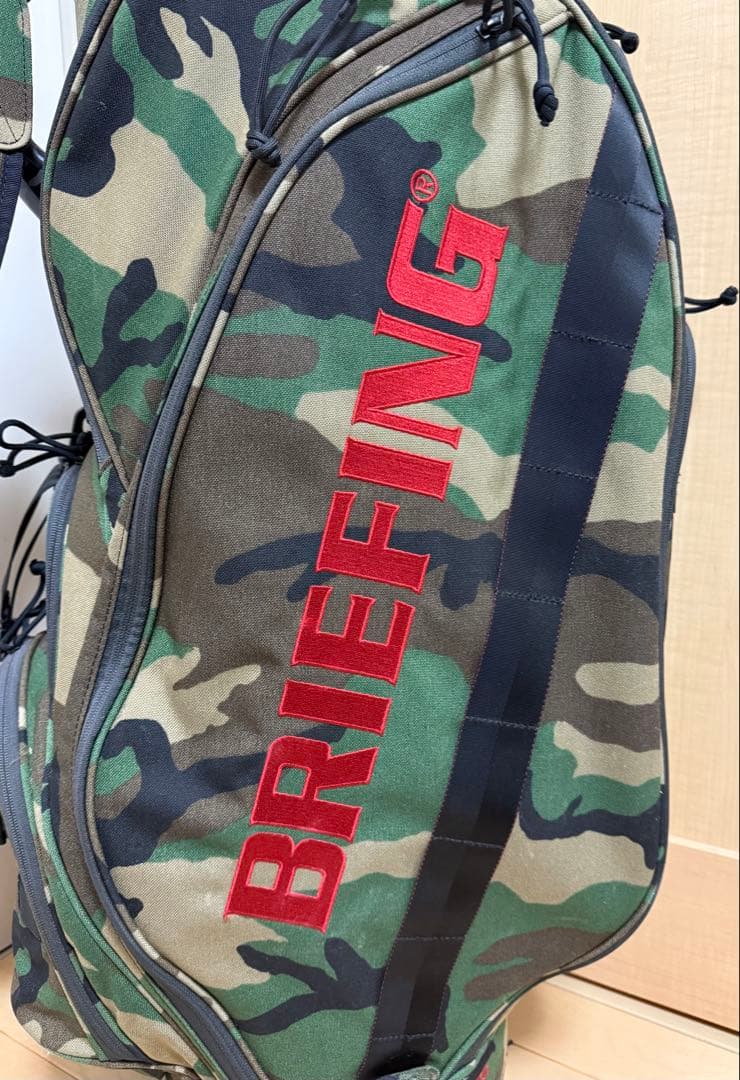 美品★ブリーフィング★キャディバッグ★ゴルフ★BRIEFING★ゴルフバッグ