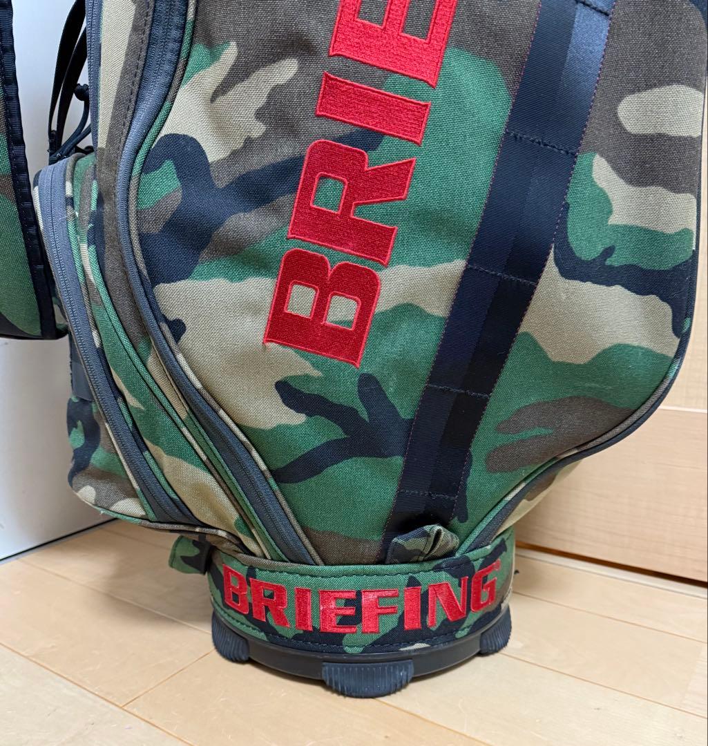 美品★ブリーフィング★キャディバッグ★ゴルフ★BRIEFING★ゴルフバッグ