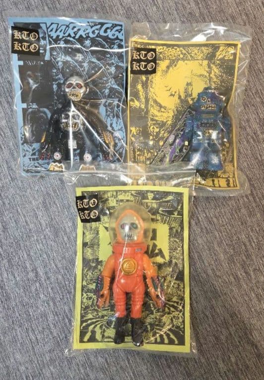 ktokto ソフビ　3種セット　新品　ゴッコ堂