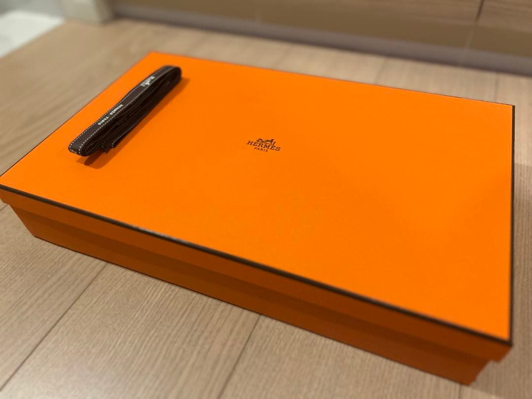 HERMES フェイスタオル（アヴァロン） ブルー・グラシェ