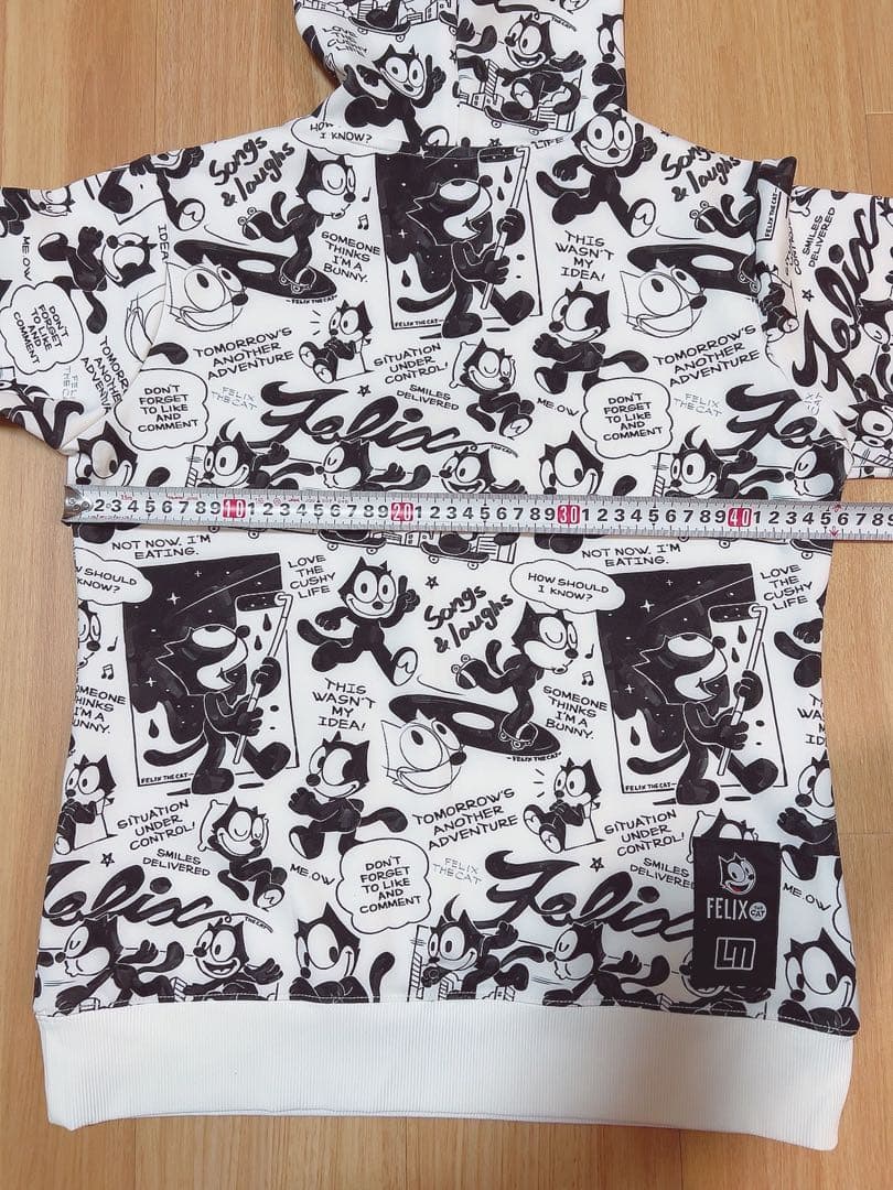 超美品 ラウドマウス LOUDMOUTH フード パーカーMサイズ　フィリックス