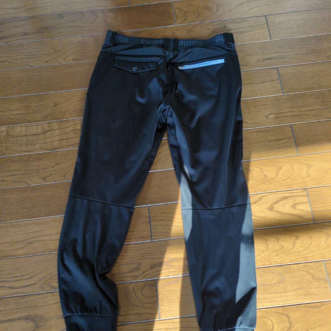 PUMA XL ジャケット　XL　防風パンツ　L　セット　ブラック