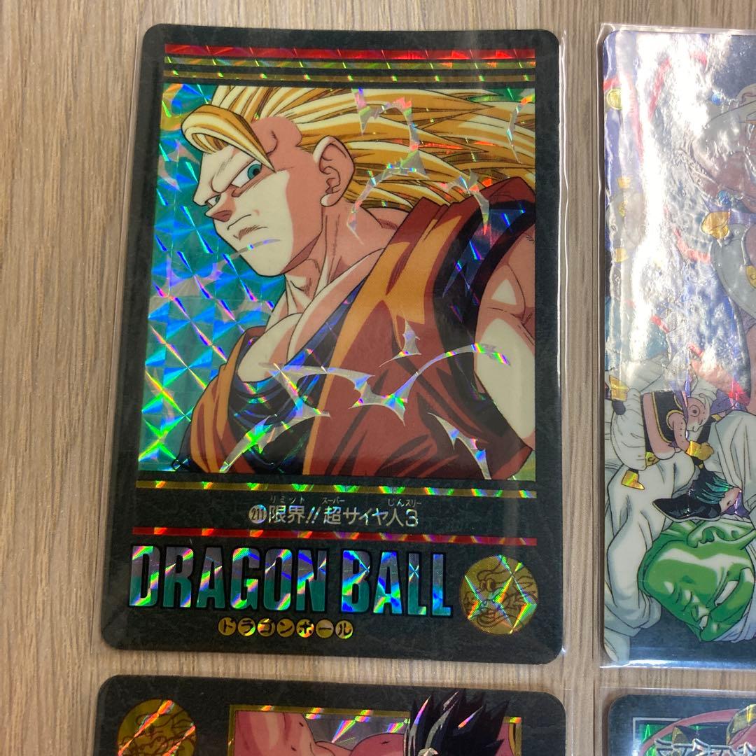 ドラゴンボール カードダス ビジュアルアドベンチャー 6集 キラコンプ 6枚