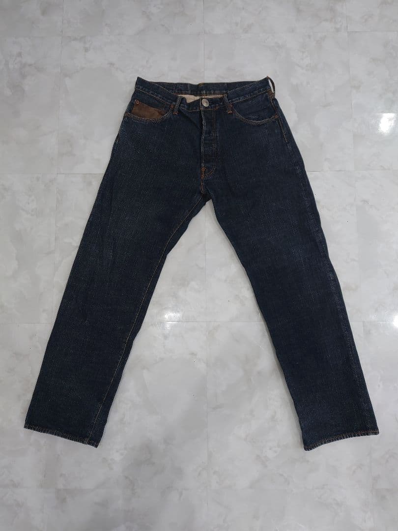 EVISU PARIS ビンテージデニム 36×34 当時物　エビスジーンズ