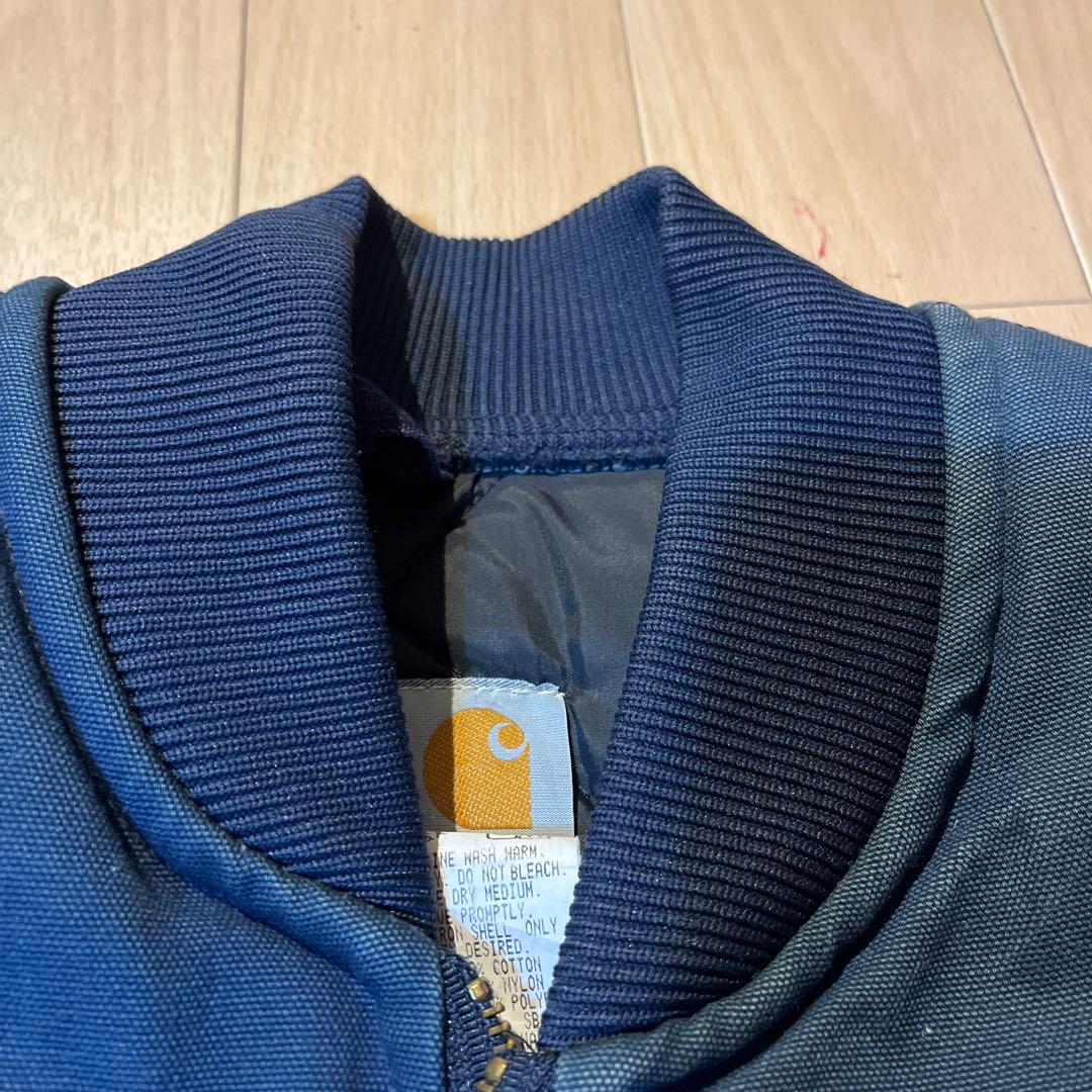 Carhartt ネイビー ダック stussy 90s 腰ゴム NAVY