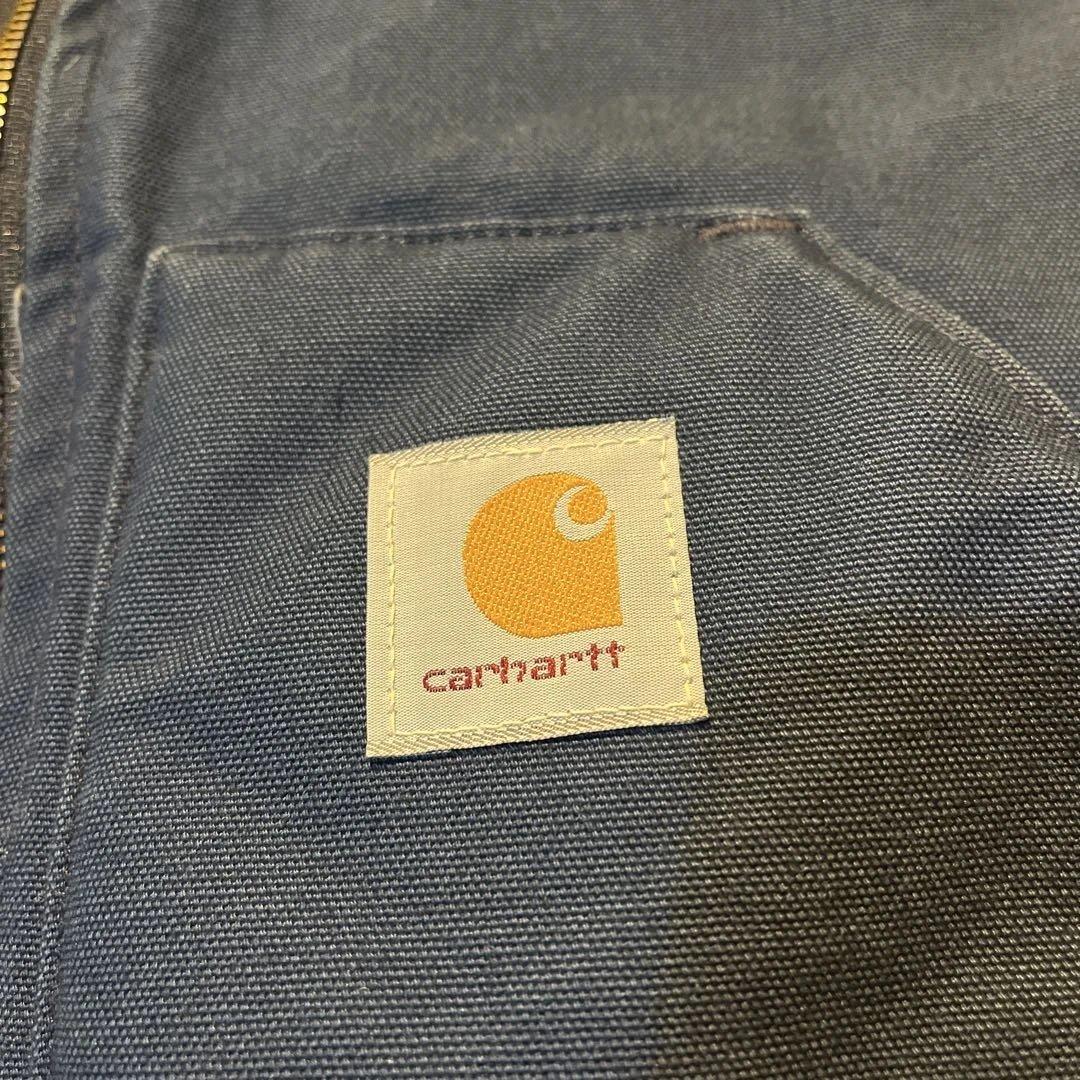 Carhartt ネイビー ダック stussy 90s 腰ゴム NAVY