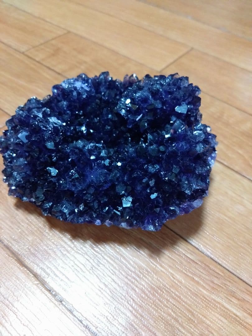 チ宏 ２点 オレンジカルサイト、アメジストクラスター まとめて