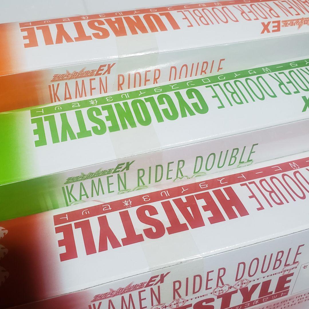 ライダーヒーローシリーズＷ EX 仮面ライダーＷ 仮面ライダーダブル ソフビ