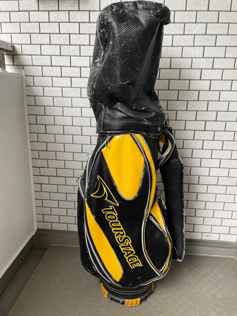 ブリヂストン ツアーステージ キャディバッグ ゴルフバッグ 7分割