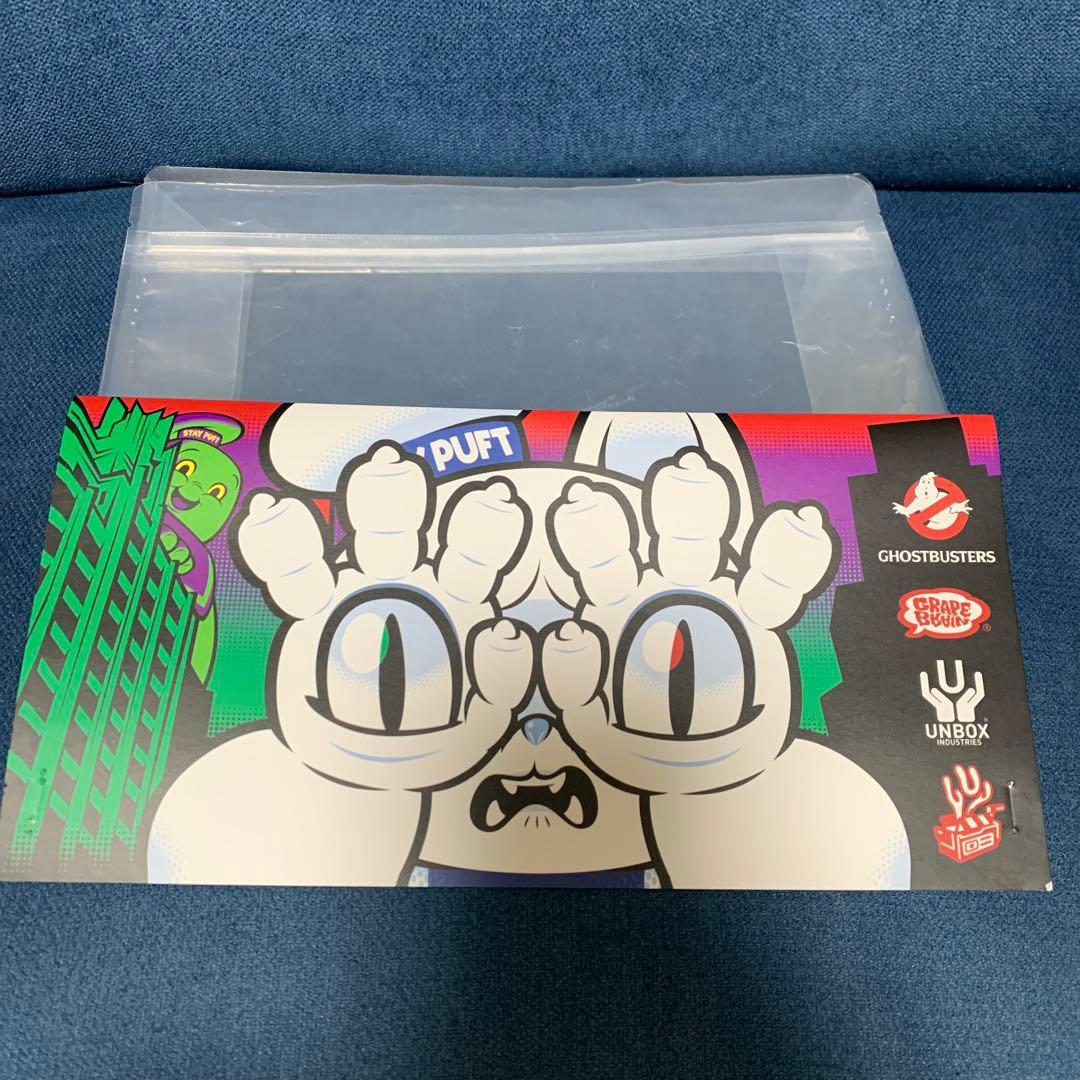 GRAPE BRAIN ゴーストバスターズ コラボ ジゴクネコおにぎり　ソフビ