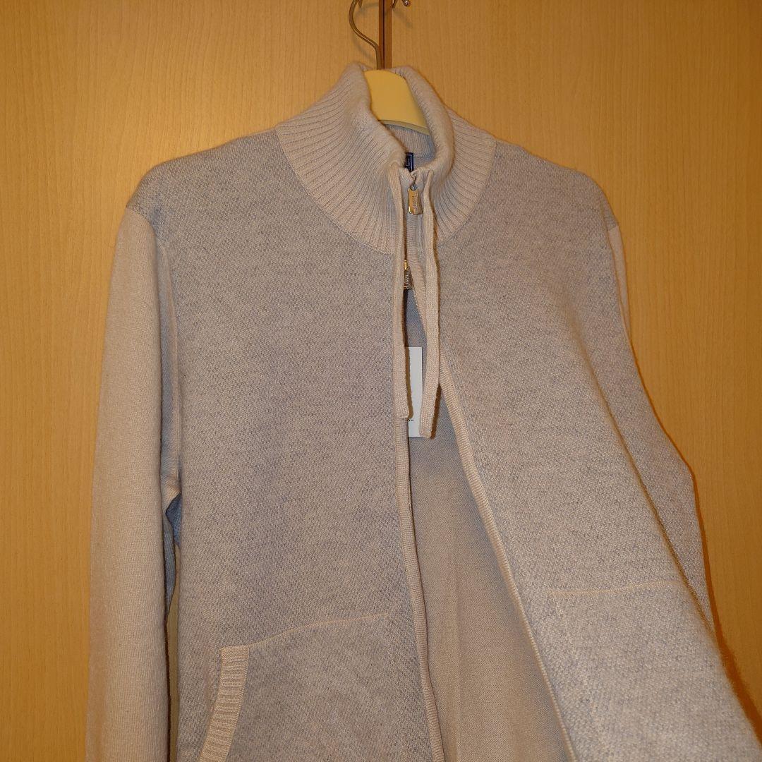 FEDELI カシミヤジップアップニット　セーター　イタリア製　サイズ52