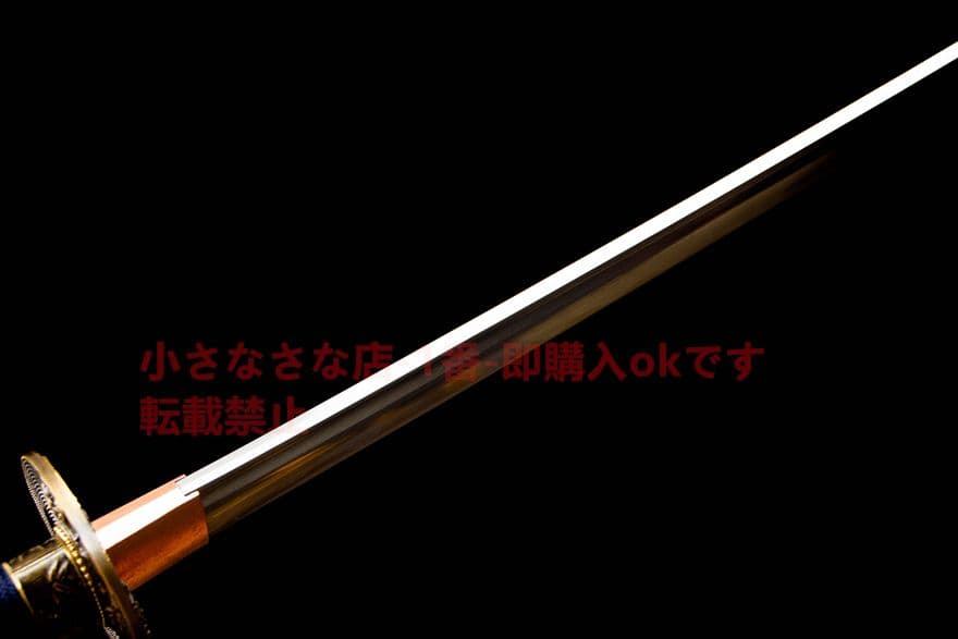 膝切武士刀-高性能マンガン鋼 武具　刀装具　日本刀　模造刀 居合刀