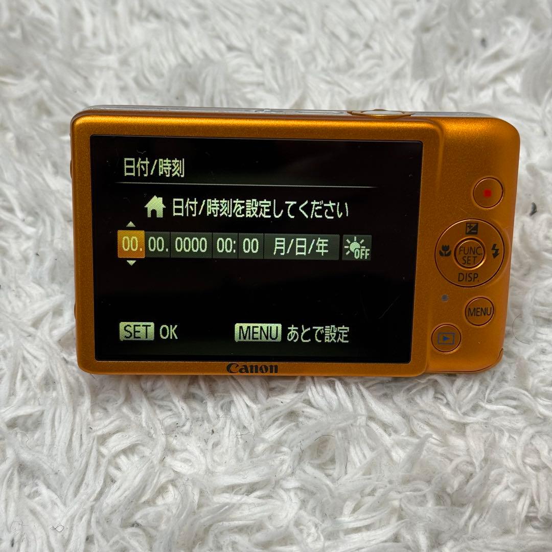 CANON IXY 210F 動作確認済 デジタルカメラ オレンジ OR