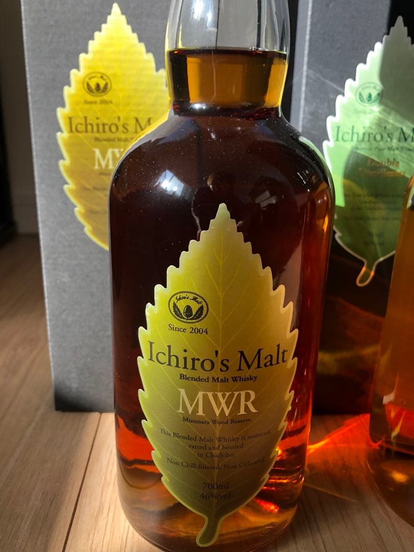 [人気] イチローズモルト　リーフシリーズ 3本セット　新品未開封