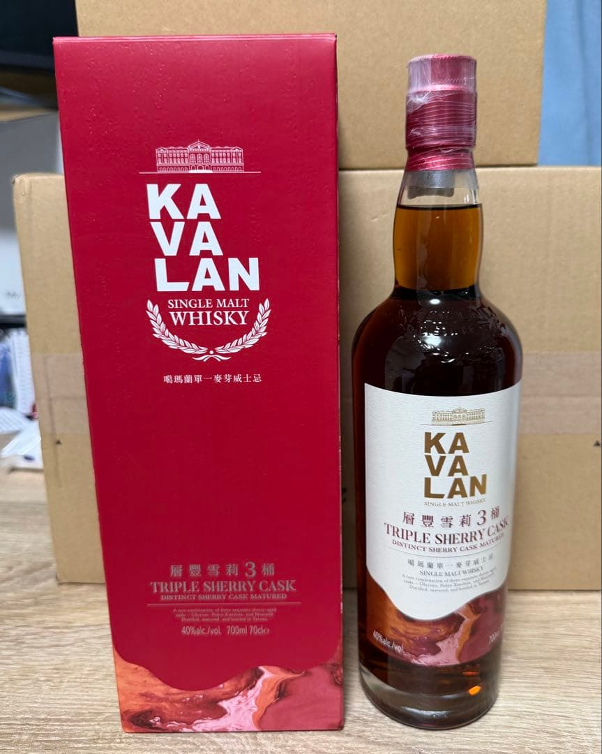 KAVALAN カバラン トリプルシェリーカスク古酒700ml 70%
