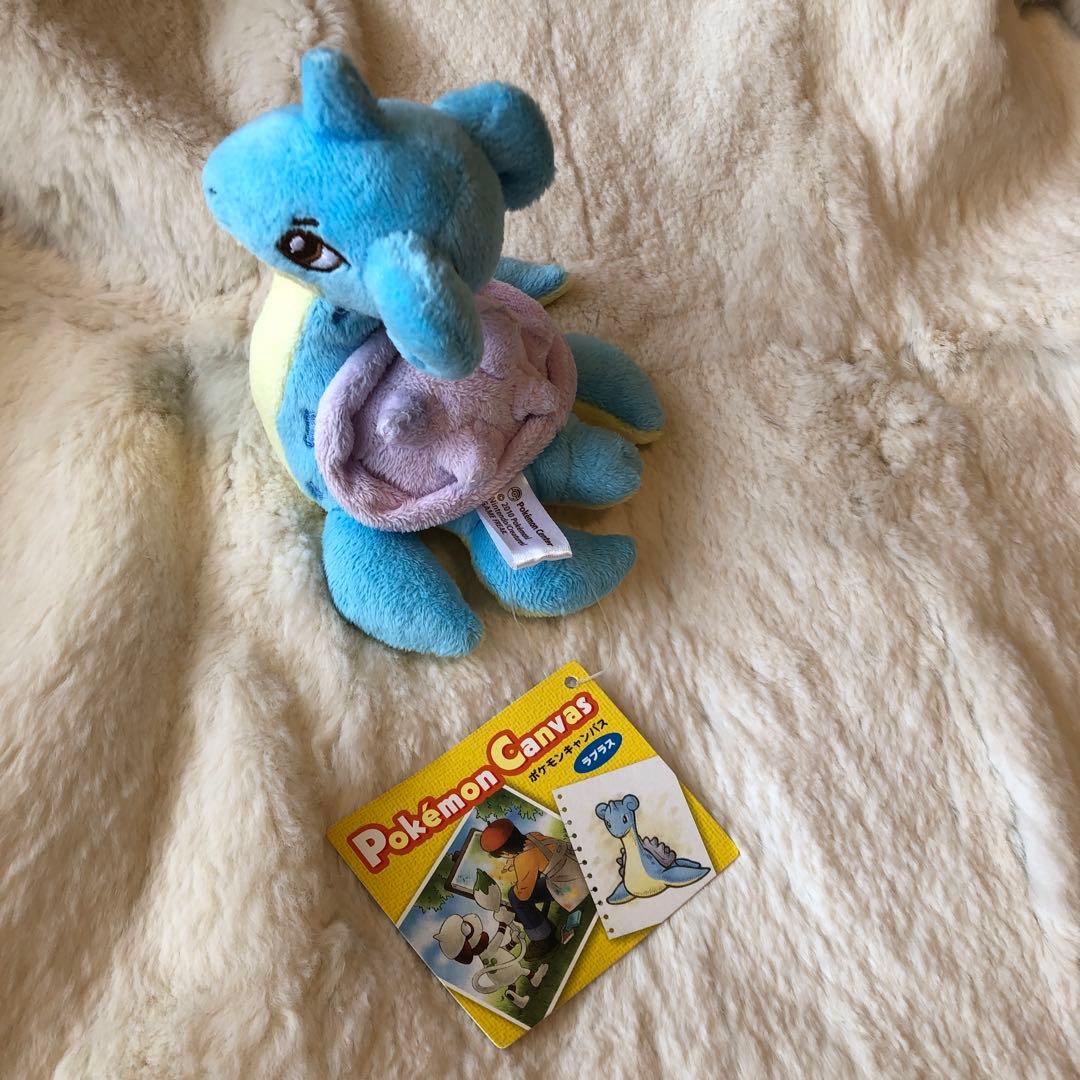 ポケモンセンター　ラプラス　キャンバス　ぬいぐるみ　2010年製