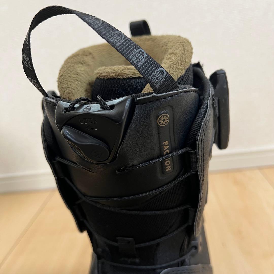 【美品_即日発送】スノボ　SALOMON サロモン　FACTION 25.5cm