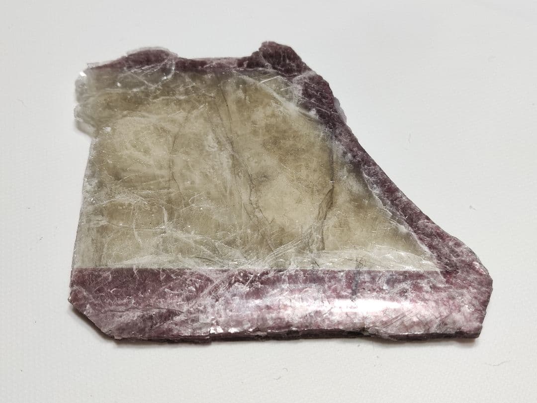 パワーストーン　バイカラーリチア雲母　レピドライト　天然石　81g　No.226