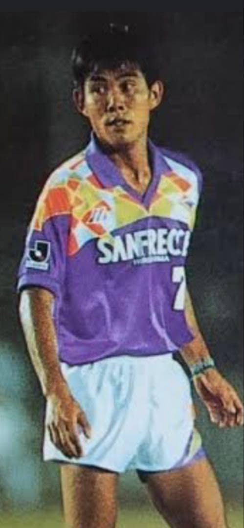 【★激レア】サンフレッチェ広島 レトロユニフォーム Jリーグ 92年 直筆サイン