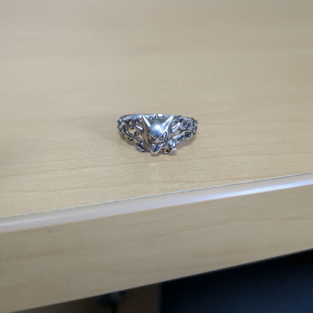 ポケモン　ゲンガー　シルバー925 リング　19号