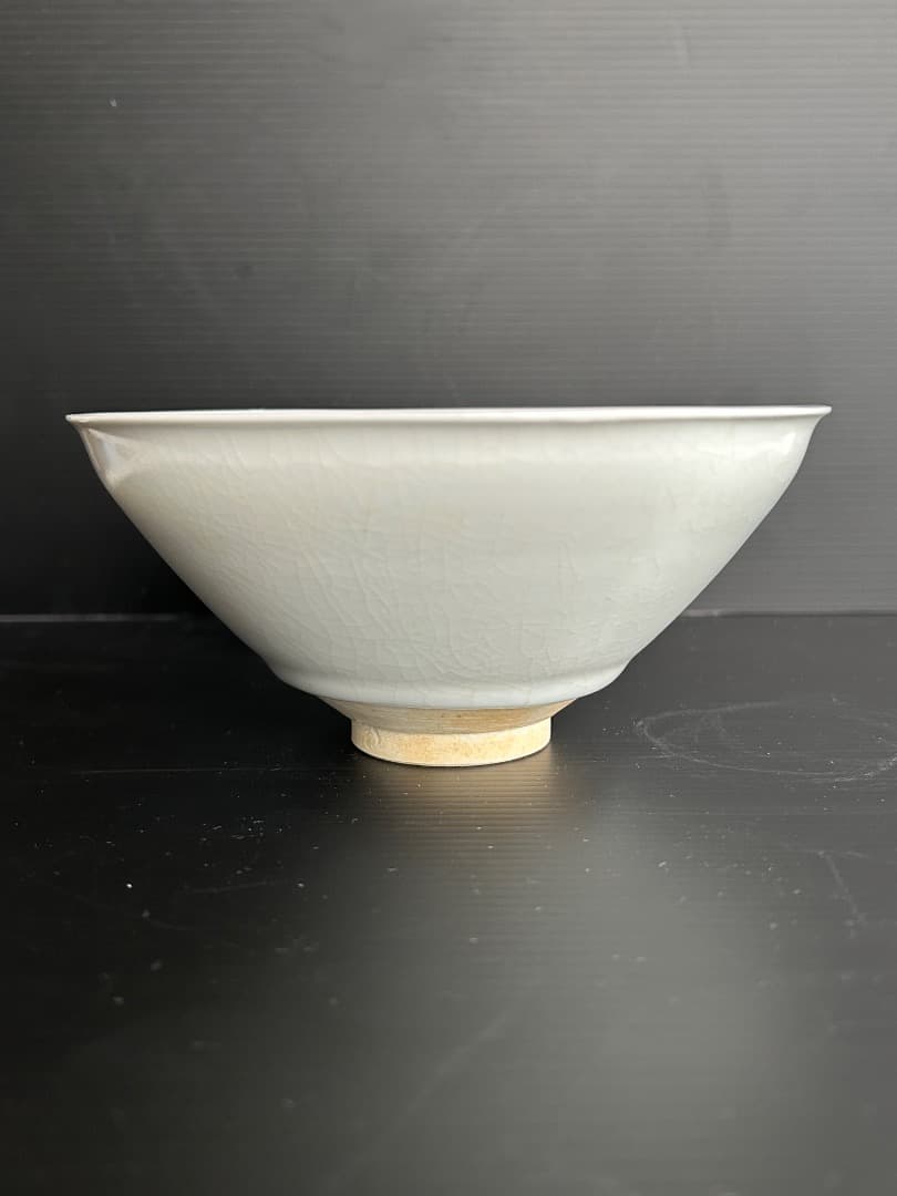 白磁茶盌 (塚本司郎作)