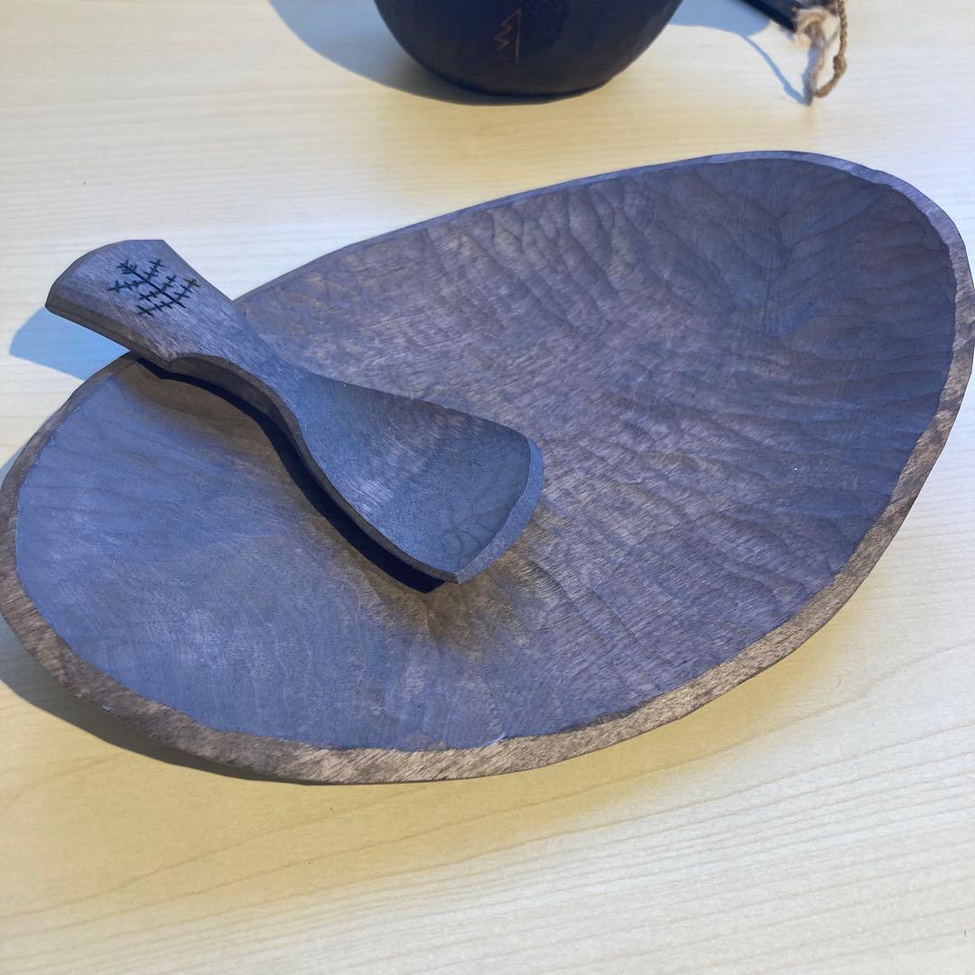 【新品】ソウルオブシベリア　 プレート&スプーン　No.1002