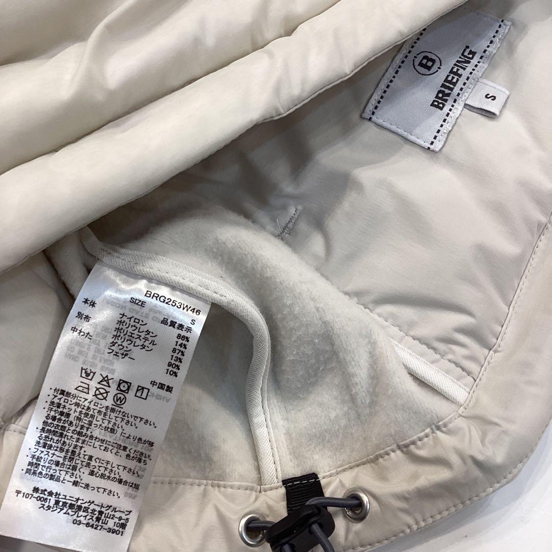 BRIEFING 新品　WOMEN’S HYBRID DOWN VEST S