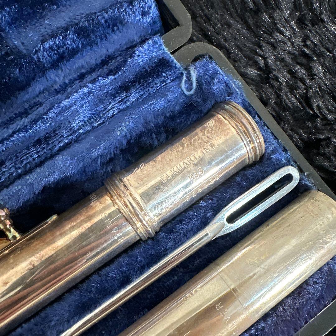 激レア Gemeinhardt フルート リングキー 管楽器 ケース付属 M3S