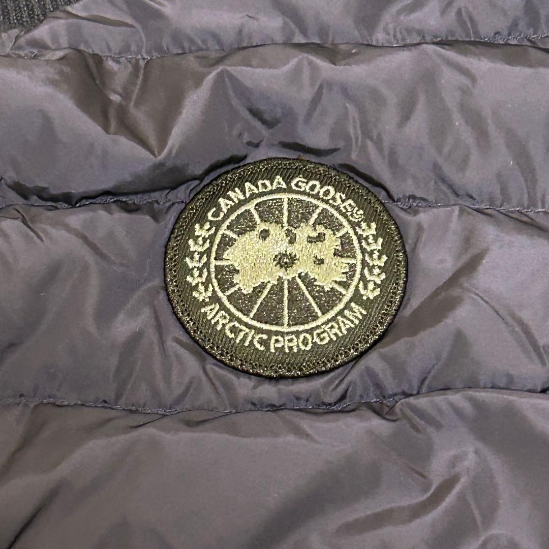 美品 ✨ カナダグース ダウンニット 6992MB 切り替え ブラックレーベル