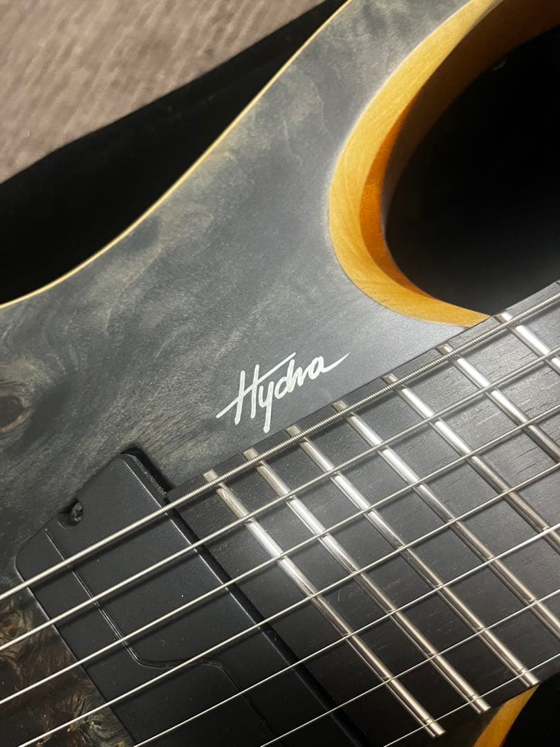 Mayones Hydra Elite 7 VF Trans Black 7弦