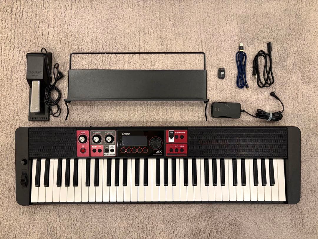 CASIO CT-S1000V 付属品⭕️ ケース付き 美品　お値下げ⭕️