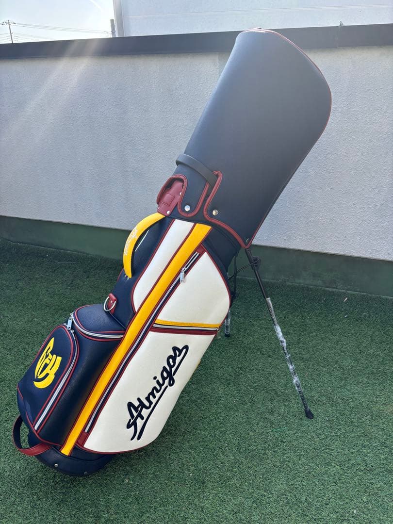 アルミゴスゴルフスタンドキャディバッグ#新品未使用品#アメリカレトロ#クラシック