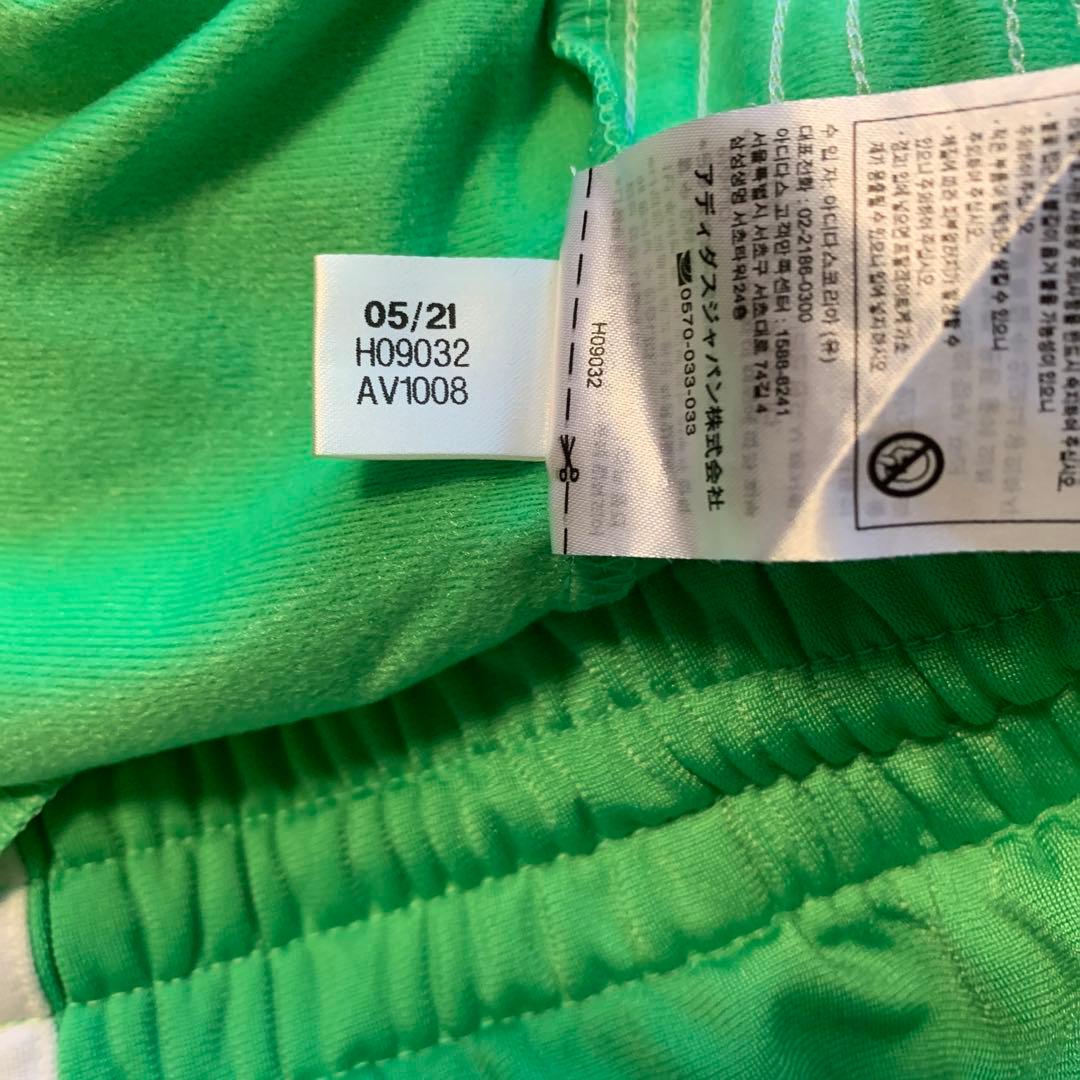 アディダス　セットアップ　アディカラークラシックス　ファイヤーバード　グリーン