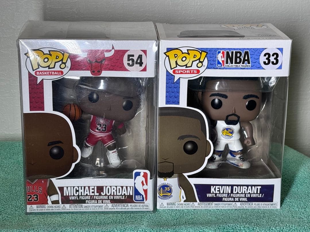 Funko pop ファンコ マイケル・ジョーダン＆ケビン・デュラント セット