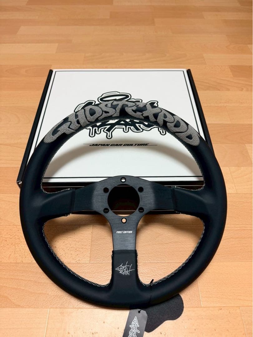 ghostexpodステアリング First edition フラットタイプ