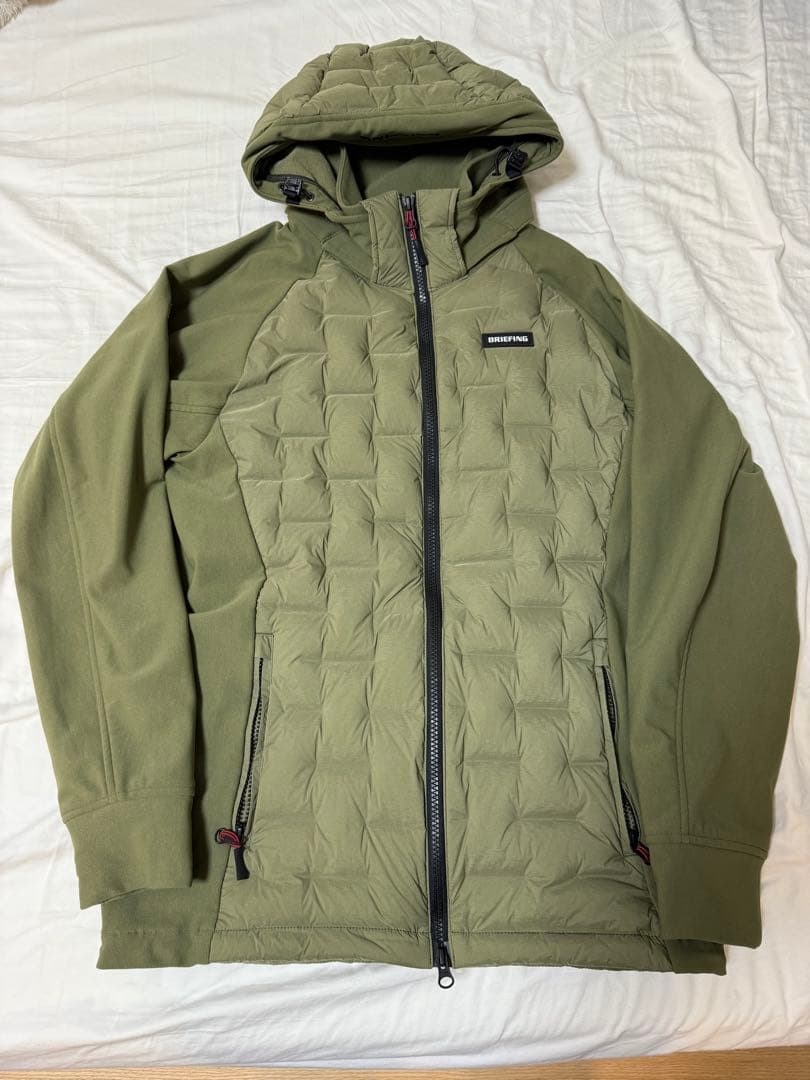 ブリーフィング オリーブグリーン ハイブリッドダウン