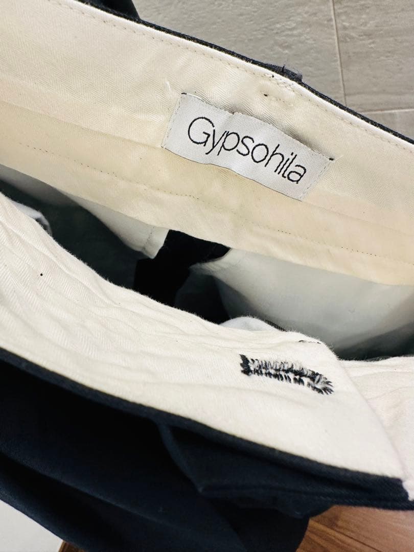 ニャンちゅう様☆gypsohilaジプソフィアムービングチノパンツブラック34