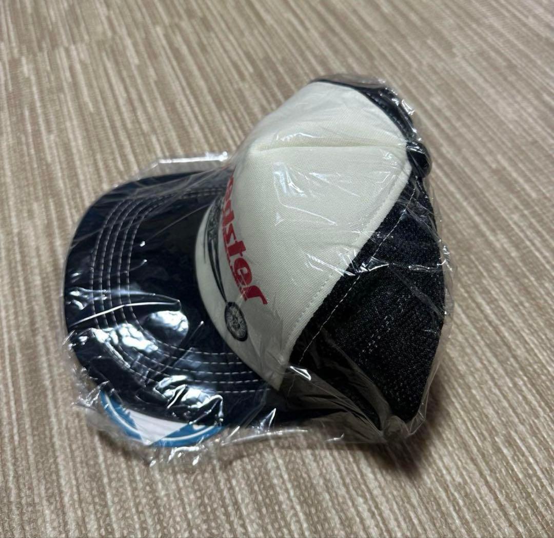 ヒステリックグラマー　スピードスター　メッシュキャップ　黒　キャップ