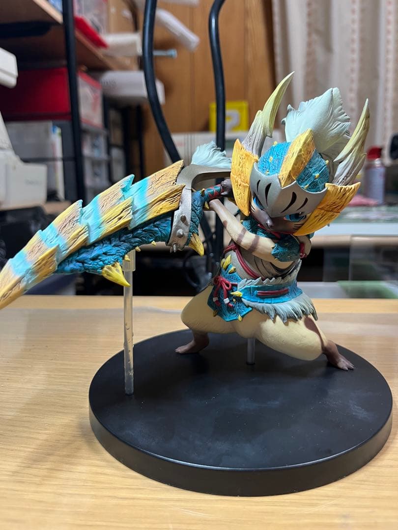 一番くじ モンスターハンター ジンオウネコシリーズオトモアイルーフィギュア