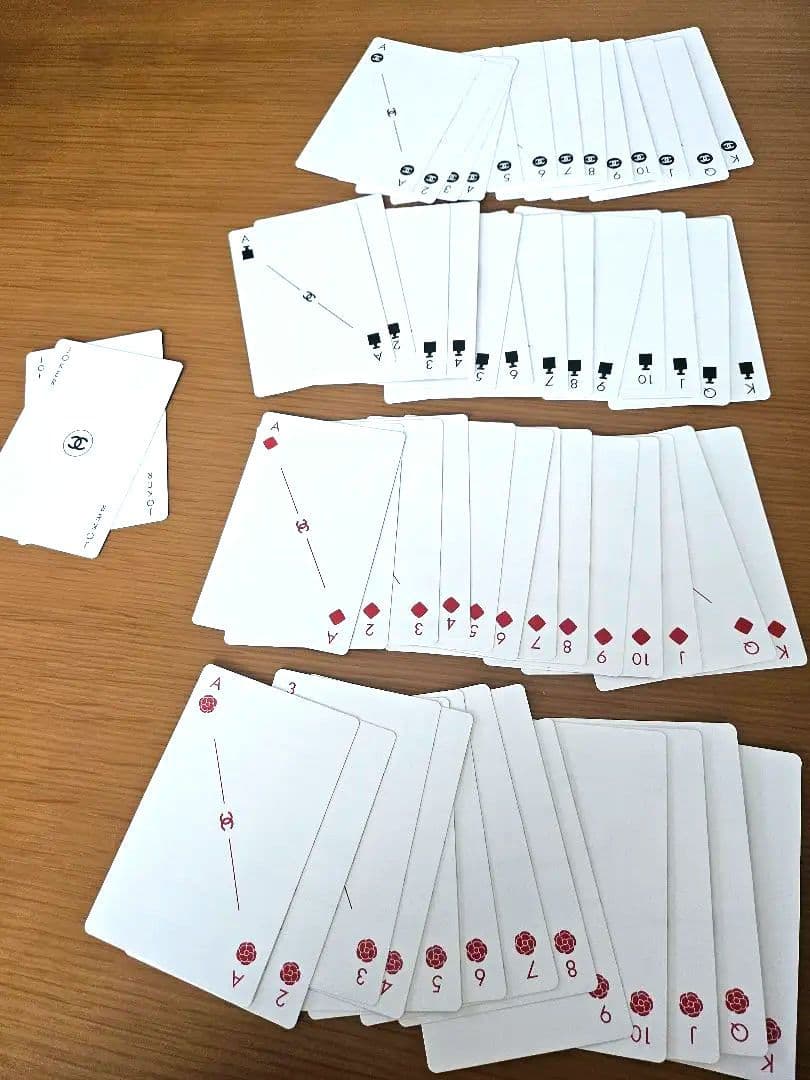 レア シャネル 正規トランプカード