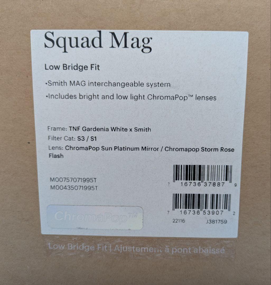 ☆Smith Squad MAG☆ノースフェイスコラボ☆