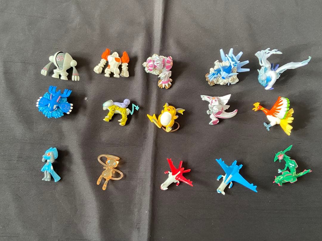 ポケモン　モンコレ　フィギュア　当時もの　まとめ売り　15個　ミュウ　クリアなど