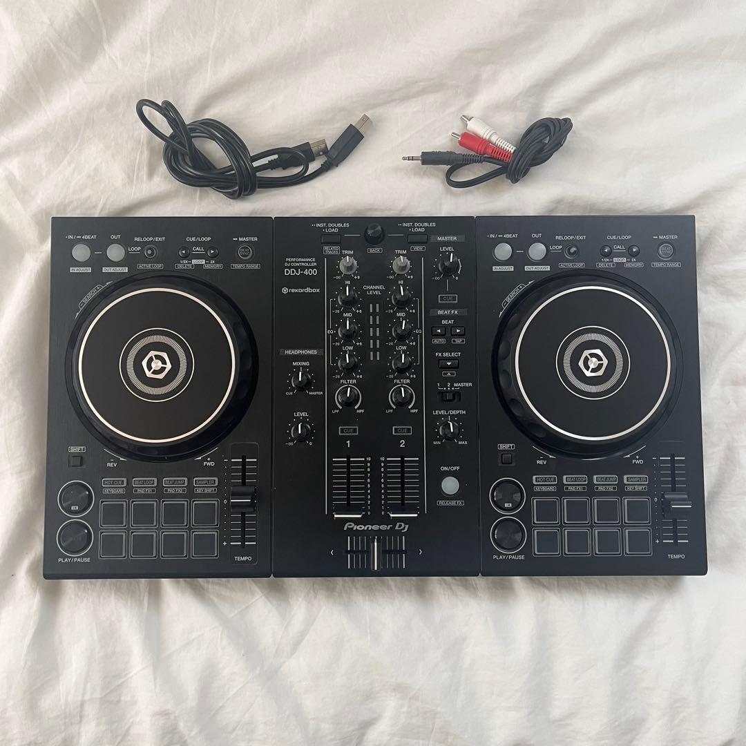 Pioneer DJ DDJ-400 DJコントローラー ケーブル・箱付き