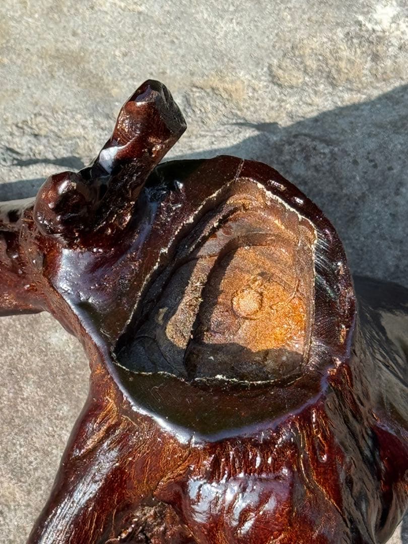 天然シトリン 六角柱