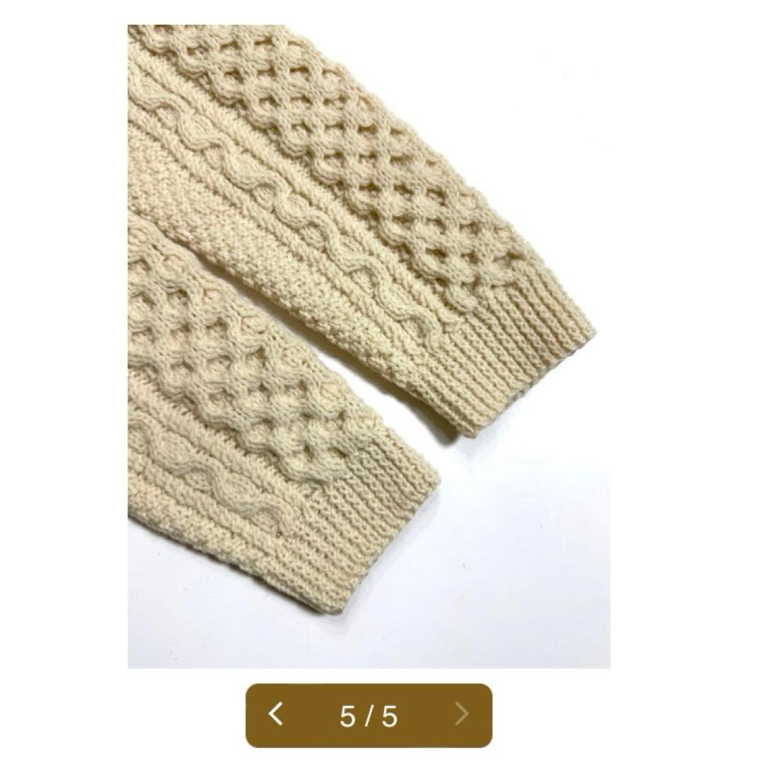 60s 70s フィッシャーマンニット